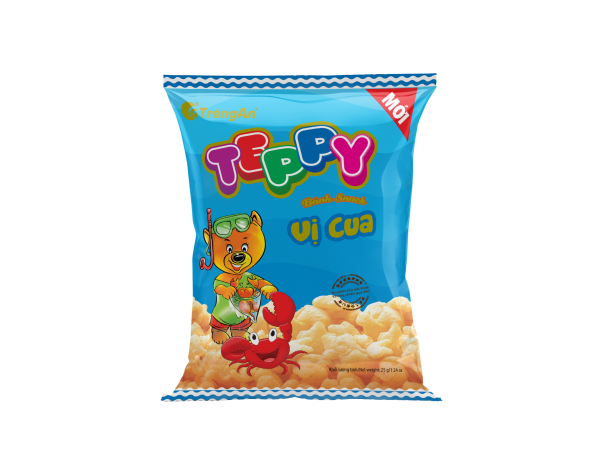 Snack TEPPY VỊ CUA 25G